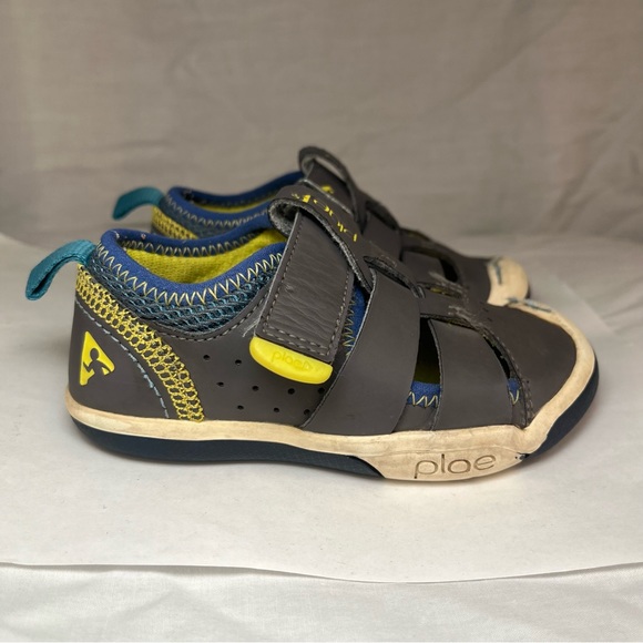 PLAE Sam 2.0 Fisherman Sandals Gray Shoes Toddler Boys 7 - Picture 3 of 8